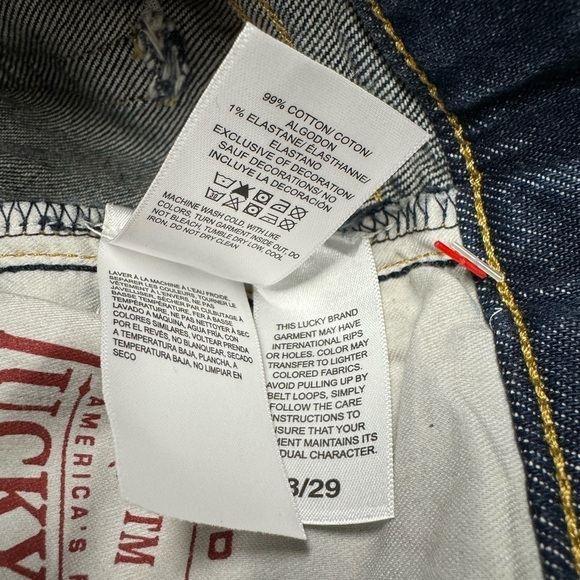 NWT LUCKY BRAND Lucky Legend Acdc 3" High Rise Mom Short Play Your Part 8/29 - Picture 16 of 16